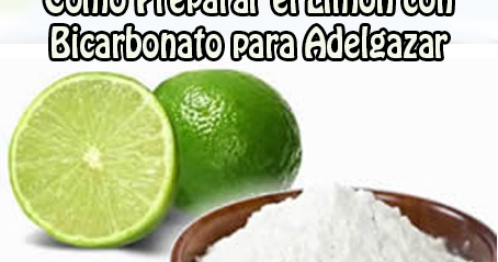Formula rapida para adelgazar con bicarbonato de sodio propiedades